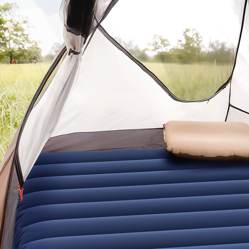 Outsunny 2 Person Camping Inflatable Mattress - Green
