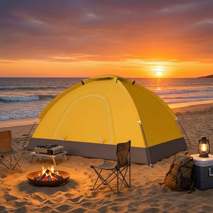 Outsunny 2 Person Dome Tent for Camping, Hiking & Festivals