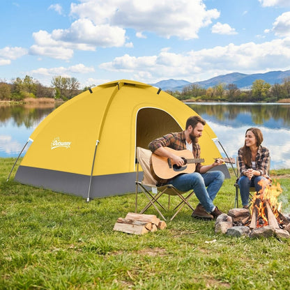 Outsunny 2 Person Dome Tent for Camping, Hiking & Festivals