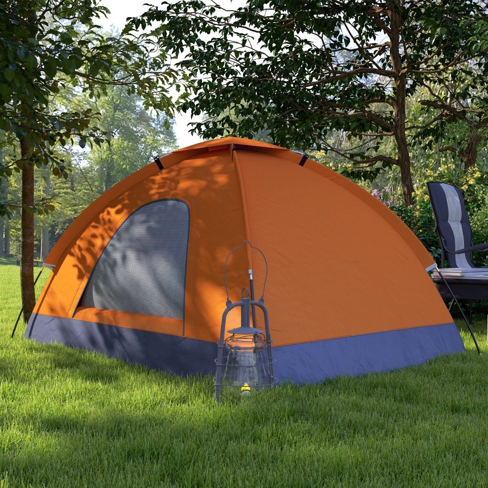 Outsunny 2 Person Dome Tent for Camping, Hiking & Festivals