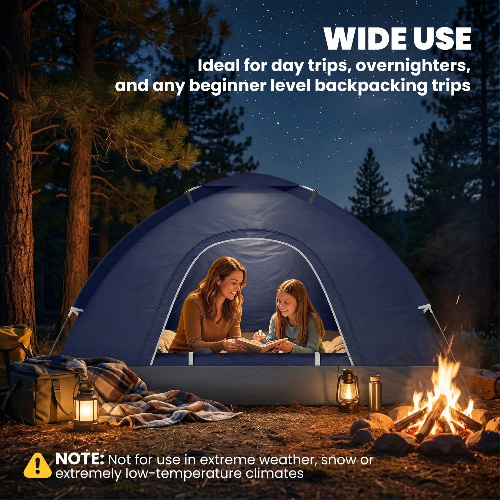 Outsunny 2 Person Dome Tent for Camping, Hiking & Festivals