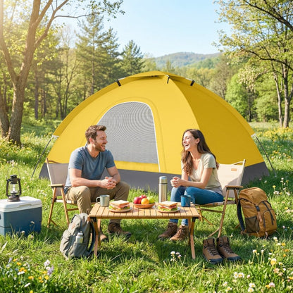 Outsunny 2 Person Dome Tent for Camping, Hiking & Festivals