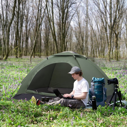 Outsunny 2 Person Dome Tent for Camping, Hiking & Festivals