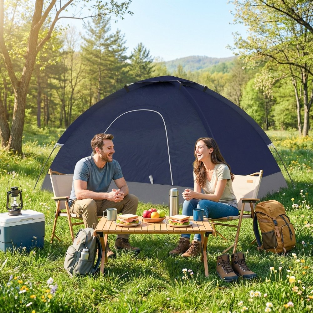 2 people tent Outsunny 2 Person Dome Tent for Camping, Hiking & Festivals – Fittux