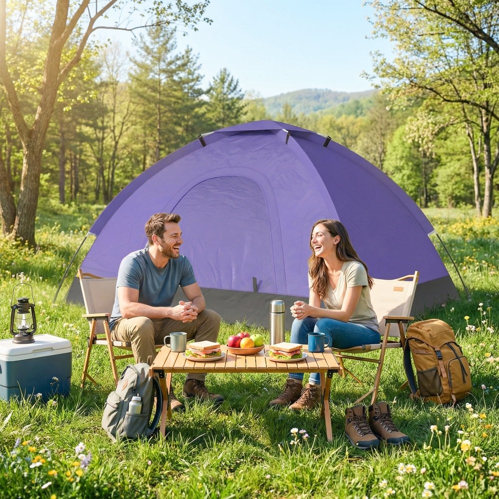 Outsunny 2 Person Dome Tent for Camping, Hiking & Festivals