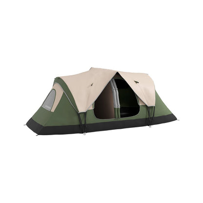 Outsunny 6–8 Person Tunnel Camping Tent with 2000mm Waterproof Rainfly