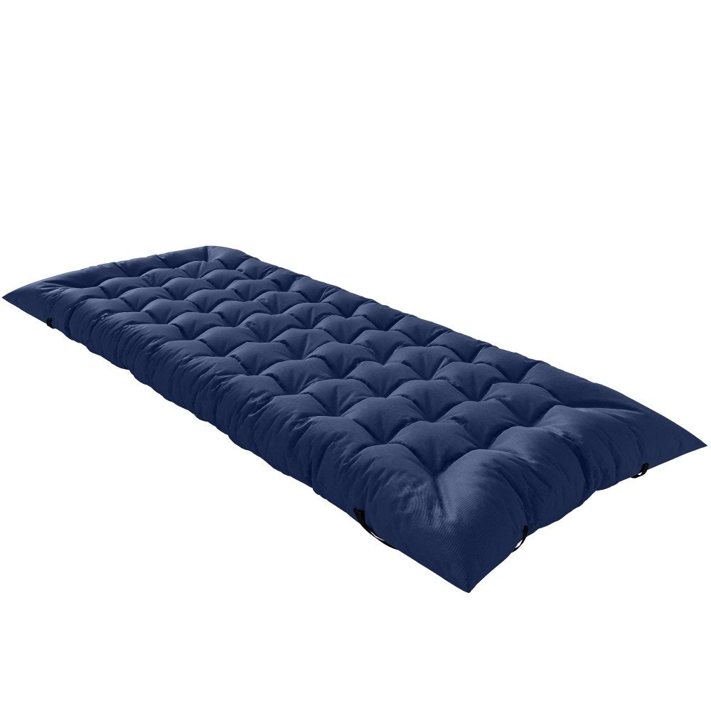 Outsunny Foldable Camping Mattress Pad with Elastic Straps