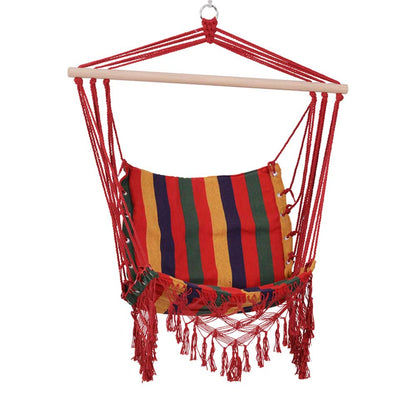Outsunny Hanging Hammock Chair for Garden, Camping & Outdoor Use