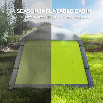 Outsunny Inflatable 2 Man Tent Waterproof Air Tent