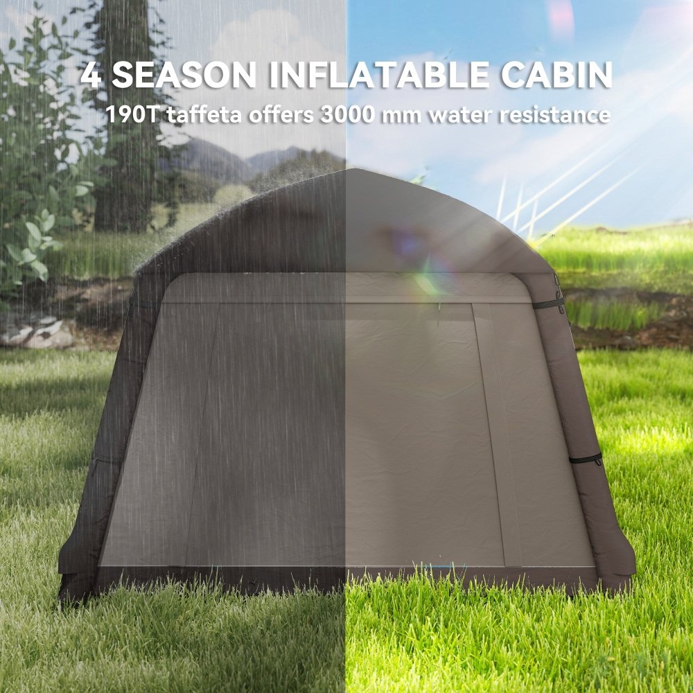 Outsunny Inflatable 2 Man Tent Waterproof Air Tent
