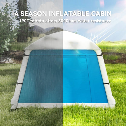 Outsunny Inflatable 2 Man Tent Waterproof Air Tent