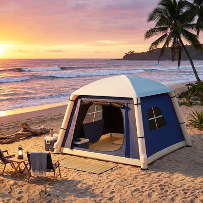 Outsunny Inflatable 2 Man Tent Waterproof Air Tent