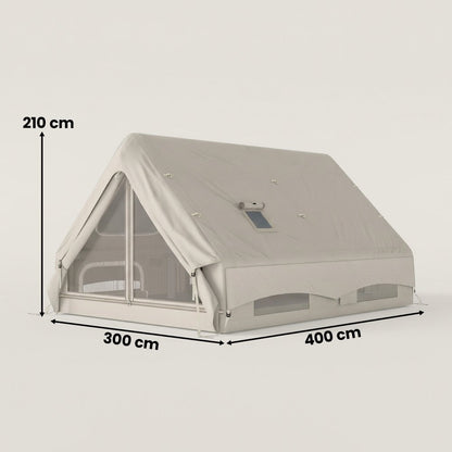 Outsunny Inflatable 4 Season Hot Tent with Stove Jack & 10K Waterproof