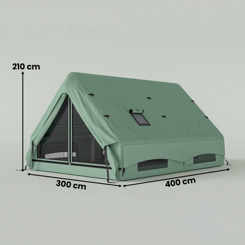 Outsunny Inflatable 4 Season Hot Tent with Stove Jack & 10K Waterproof