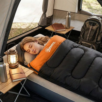 Outsunny Lightweight Sleeping Bag for Camping & Hiking