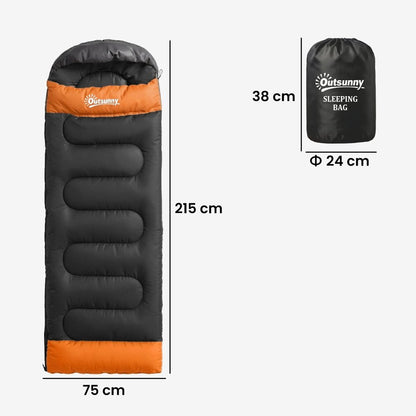 Outsunny Lightweight Sleeping Bag for Camping & Hiking