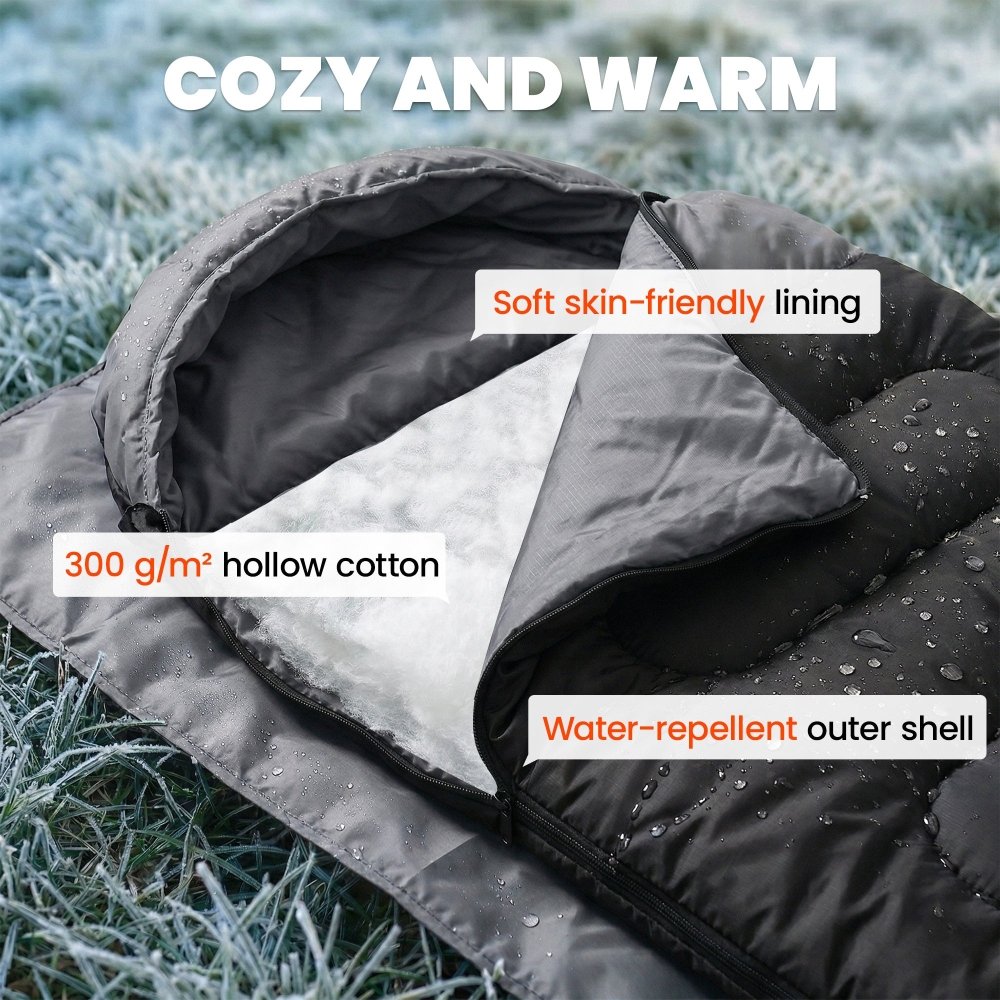 Outsunny Lightweight Sleeping Bag for Camping & Hiking
