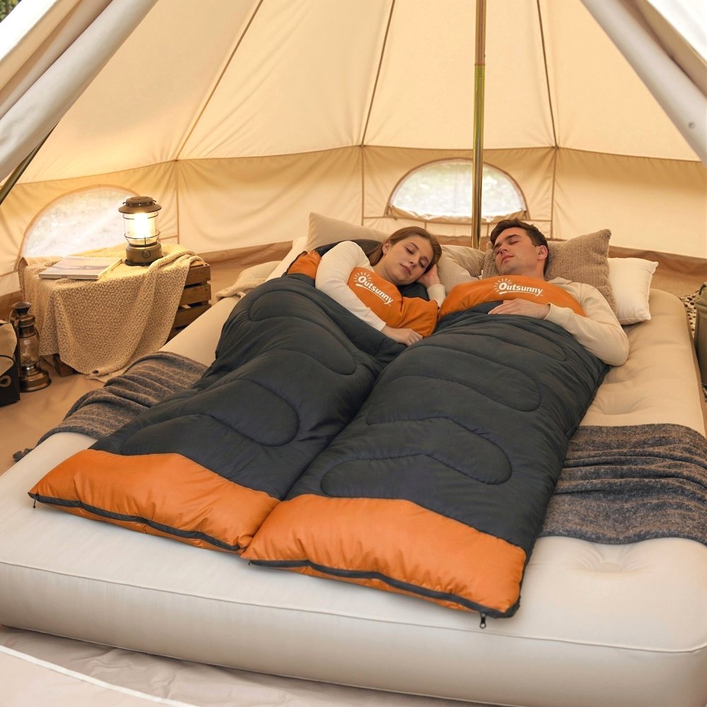 Outsunny Lightweight Sleeping Bag for Camping & Hiking