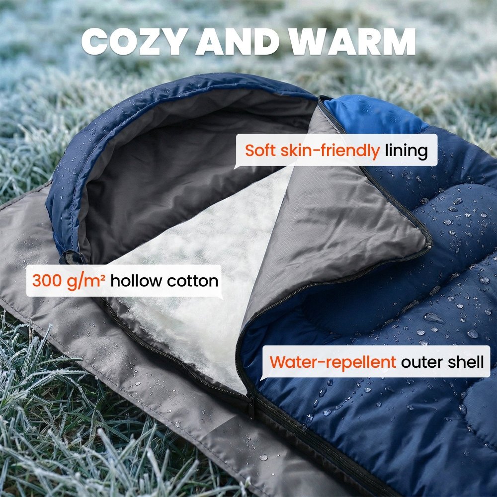 Outsunny Lightweight Sleeping Bag for Camping & Hiking
