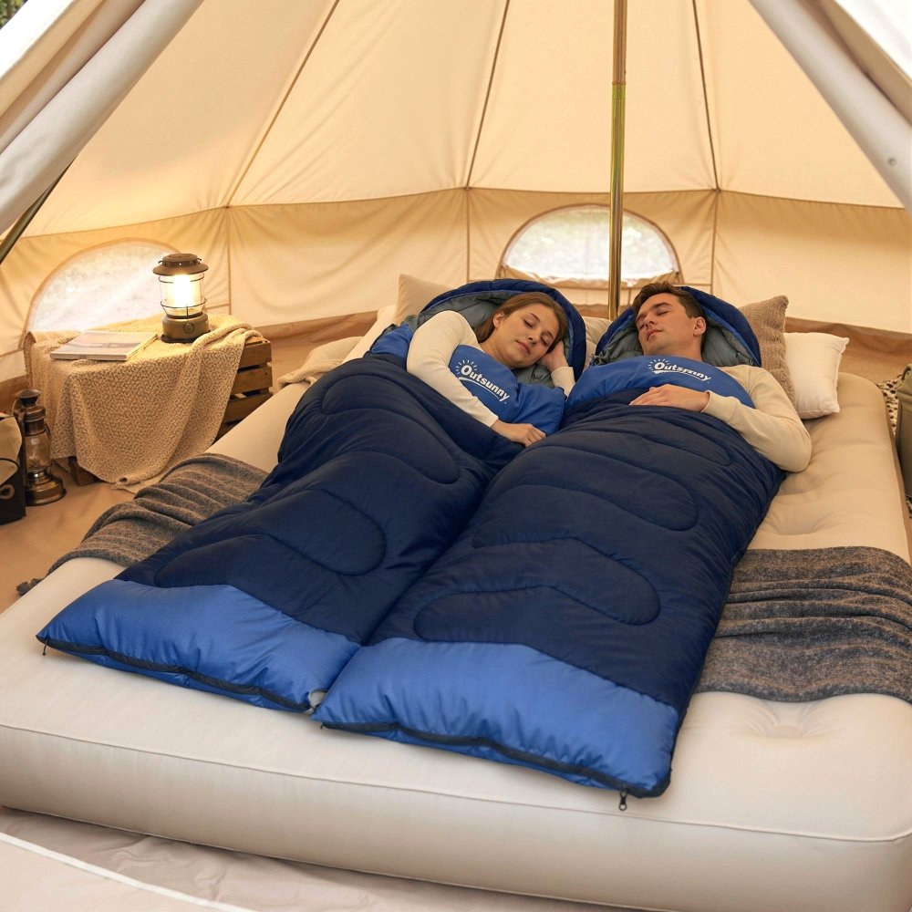 Outsunny Lightweight Sleeping Bag for Camping & Hiking