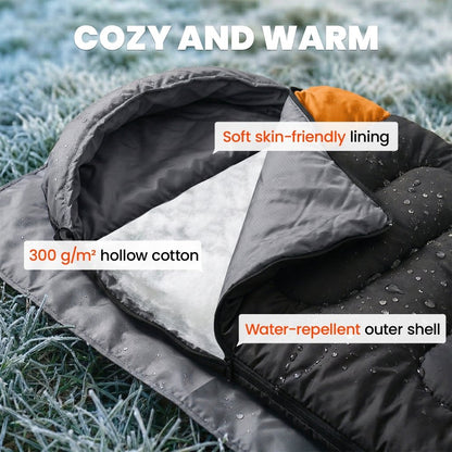 Outsunny Lightweight Sleeping Bag for Camping & Hiking
