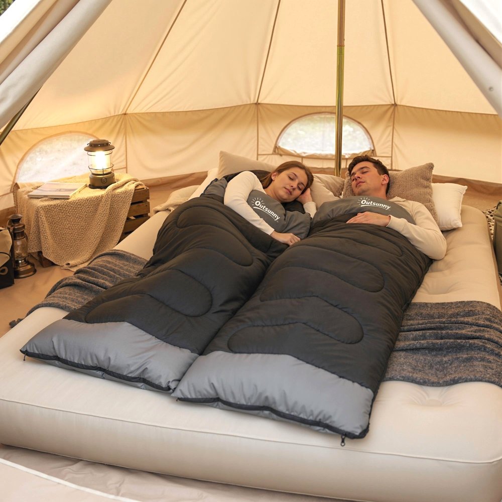 Outsunny Lightweight Sleeping Bag for Camping & Hiking