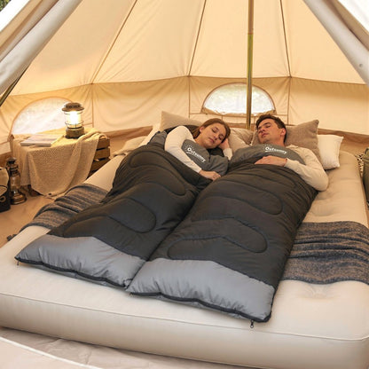 Outsunny Lightweight Sleeping Bag for Camping & Hiking