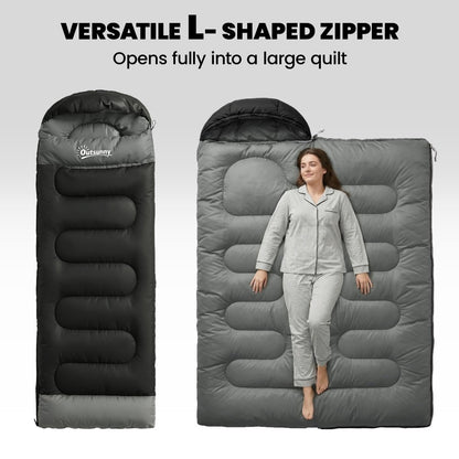 Outsunny Lightweight Sleeping Bag for Camping & Hiking