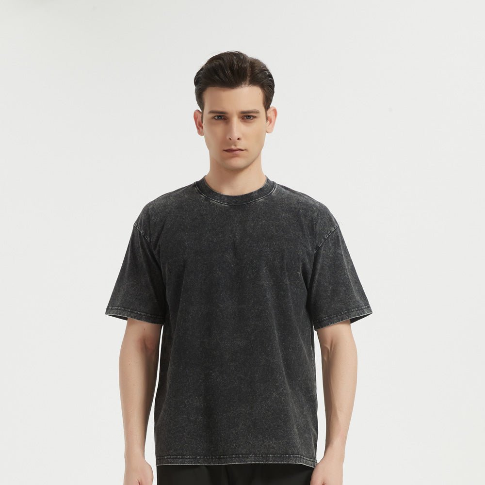 Oversized Reverse Printed Memento Mori No Pain No Gain T-Shirt