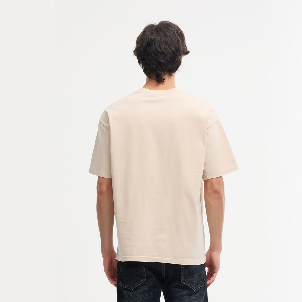 Oversized Washed Distressed T-Shirt - Fittux