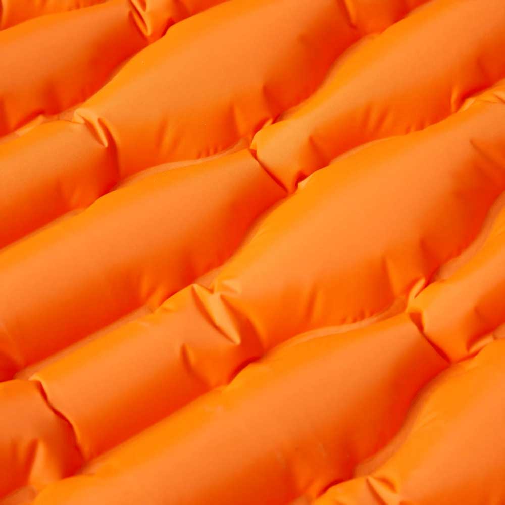 Self - Inflating Camping Mattress with Pillow – 1 - Person Orange