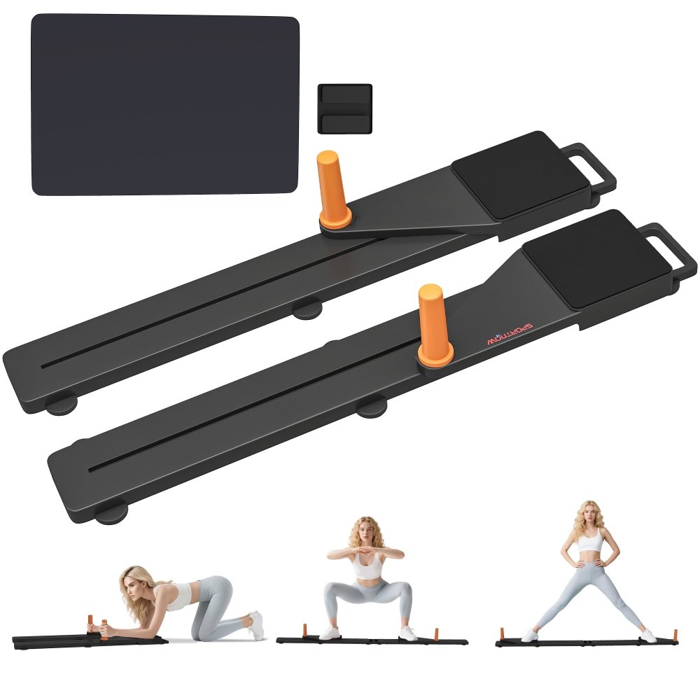 Set of 2 Glide Push Up Boards – Sliding Core & Upper Body Trainer