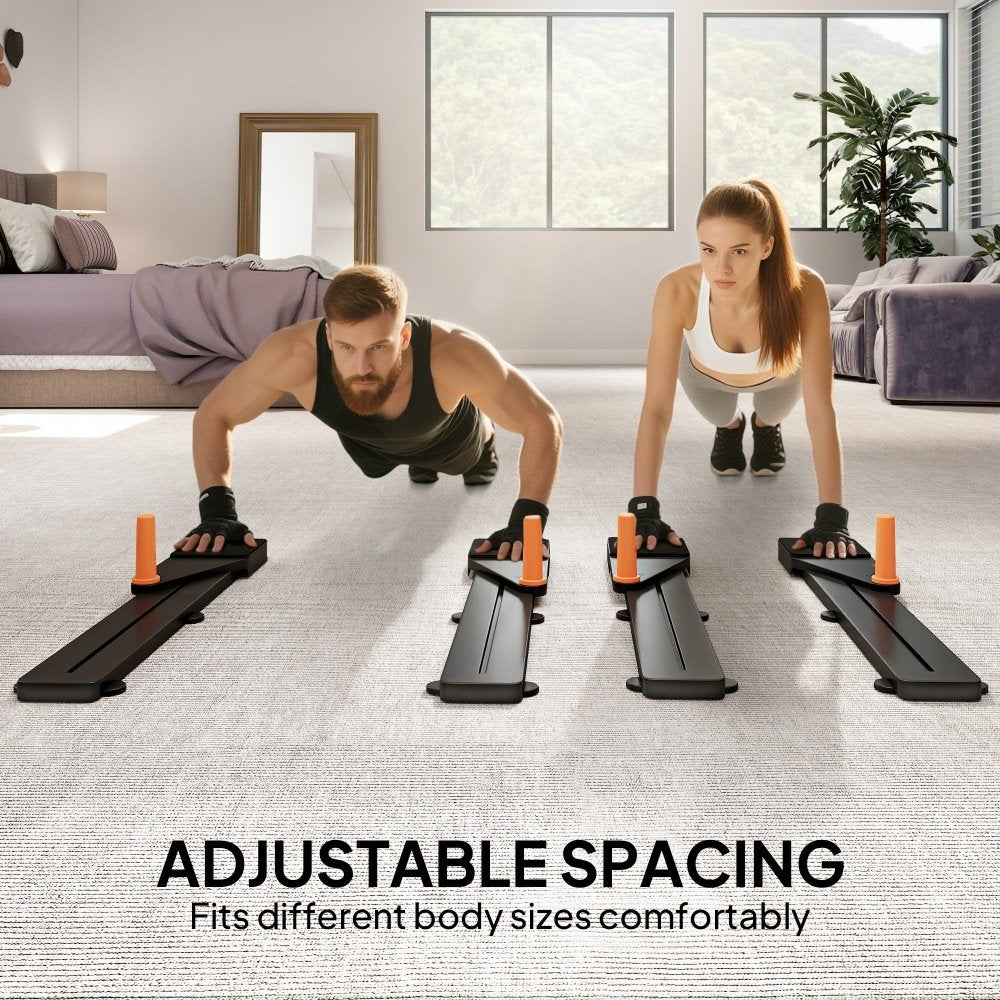 Set of 2 Glide Push Up Boards – Sliding Core & Upper Body Trainer