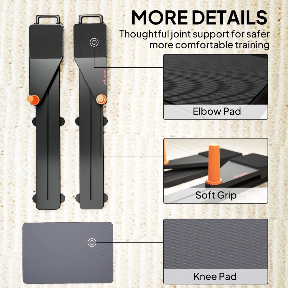 Set of 2 Glide Push Up Boards – Sliding Core & Upper Body Trainer