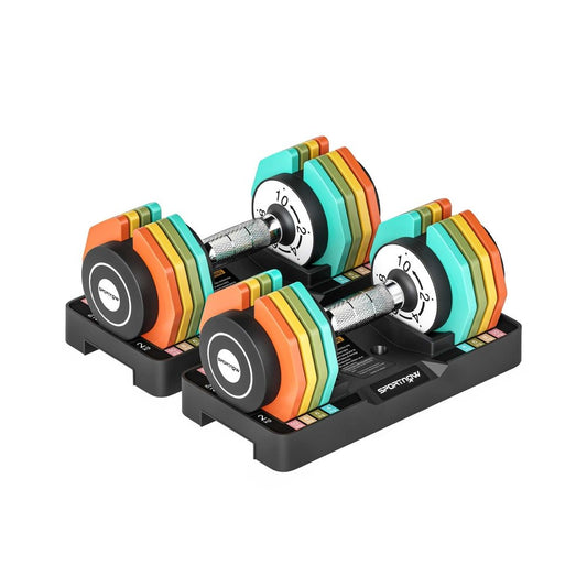 SPORTNOW Adjustable Dumbbells Set (2–10 kg)