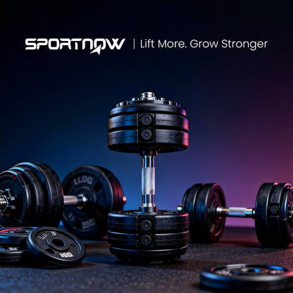 SPORTNOW Adjustable Dumbbells Set (2–10 kg)