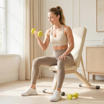 SPORTNOW Hex Dumbbells 1kg–6kg Pair with Non - Slip Grip