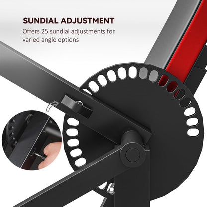 SPORTNOW Preacher Curl & Tricep Bench – Adjustable Arm Curl Station