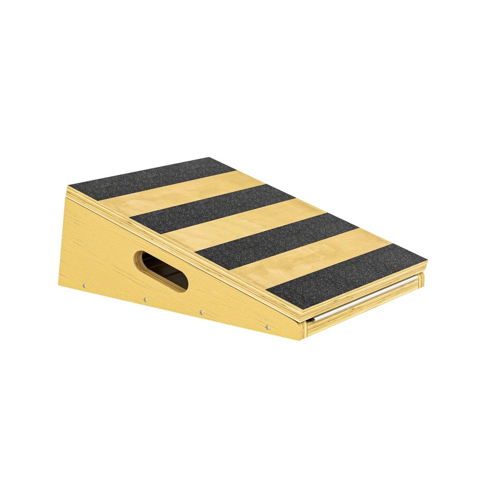 SPORTNOW Slant Board Calf Stretcher – Adjustable Incline Stretch Board