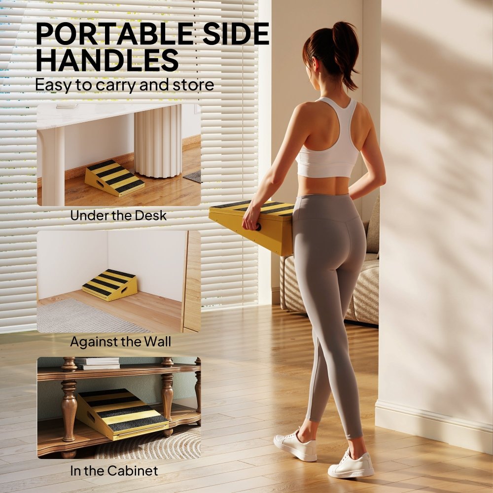 Adjustable Slant Board Yoga Calf Stretcher – Fittux