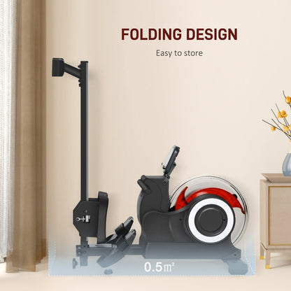 SPORTNOW Water Rowing Machine