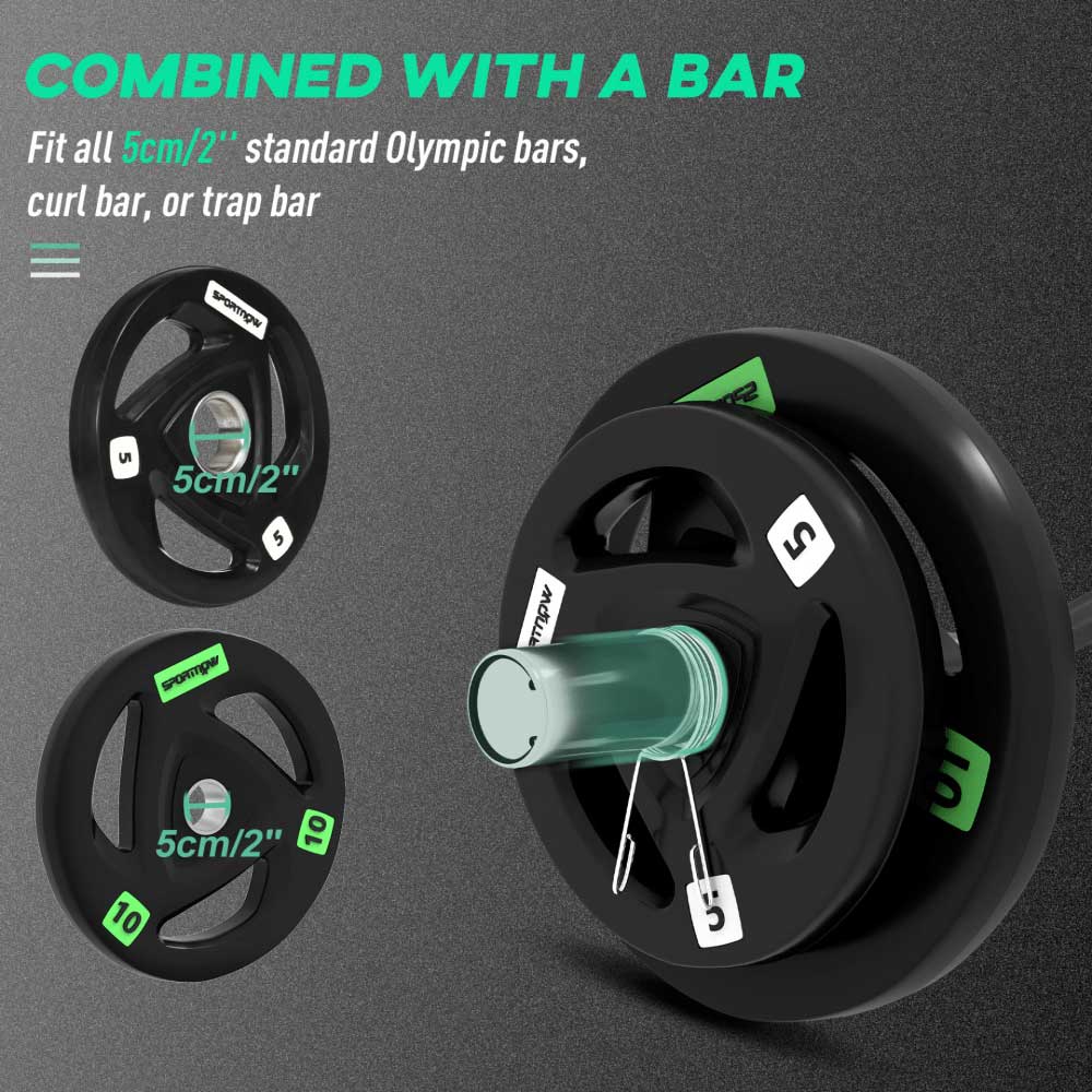 The Iron Curve – Olympic Curl Bar Set (38kg)