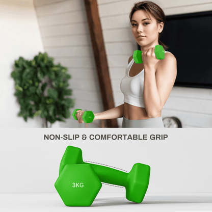 The Precision Set – 1kg to 3kg Dumbbells & Rack - Fittux