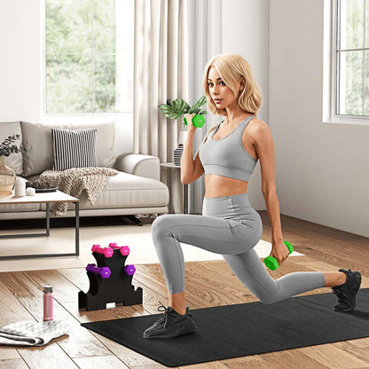 The Precision Set – 1kg to 3kg Dumbbells & Rack