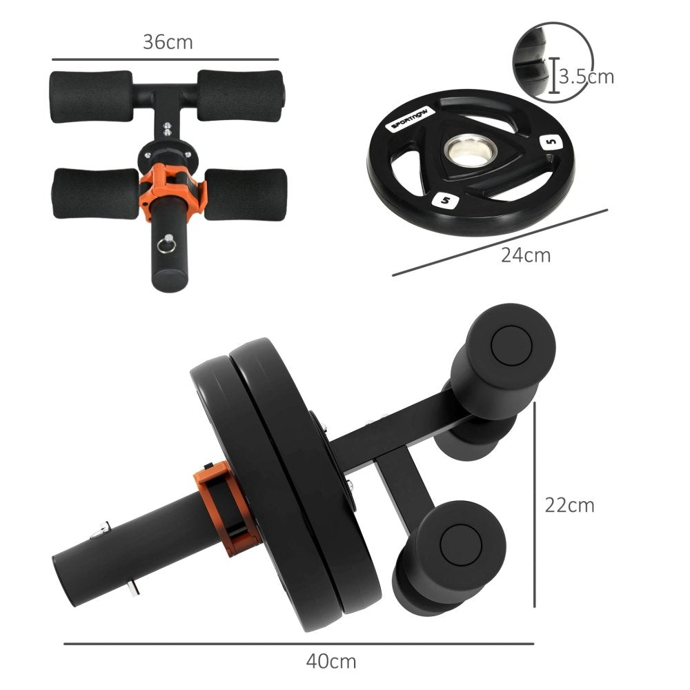 Tibialis Trainer Bar with 10KG Weight Plates