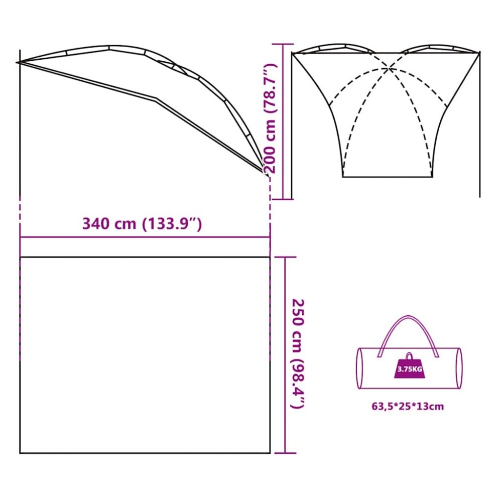 Waterproof Car Camping Tent – Rear Shelter Awning for SUV, Van & Outdoor Trips